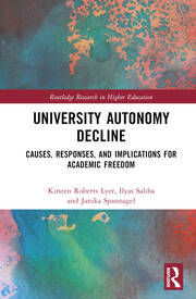 University Autonomy Decline_Book Cover